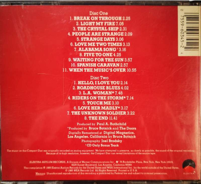 The Doors - The Best Of The Doors (2-CD) 1