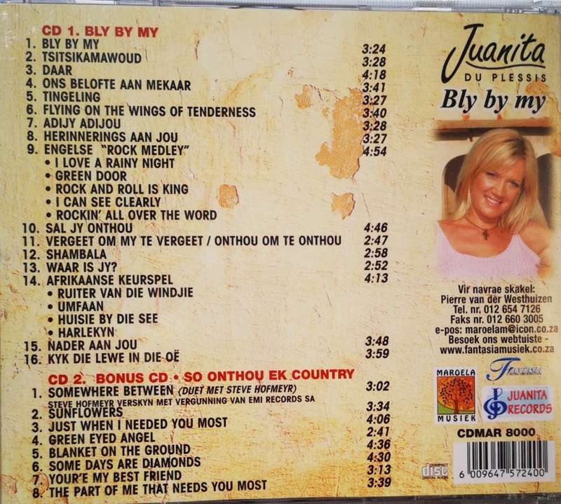 Juanita du Plessis - Bly By My (2-CD)