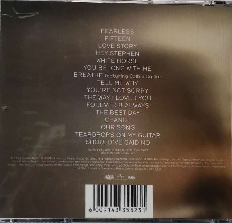 Taylor Swift - Fearless (CD)