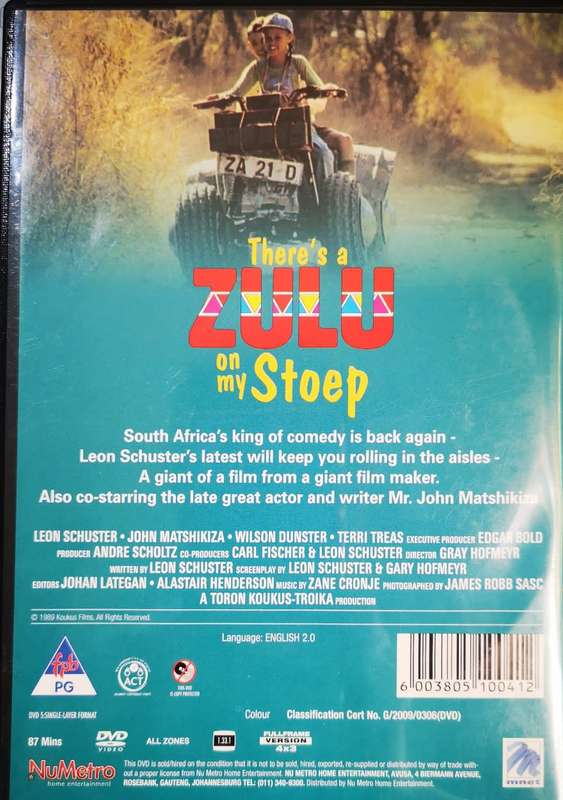 Leon Schuster - There`s a Zulu on my Stoep (DVD)