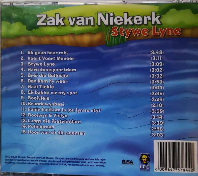 Zak van Niekerk - Stywe Lyne (CD) [New]