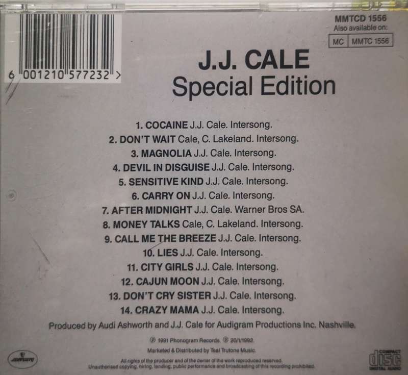 J.J. Cale - Special Edition (CD)