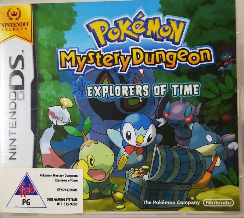 Pokemon - Mystery Dungeon Explorers of Time (Nintendo DS)