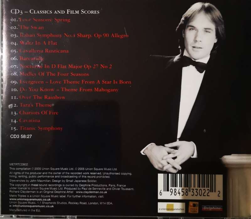 Richard Clayderman - The Ultimate Collection 1-3 (3-CD)
