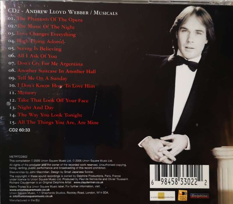 Richard Clayderman - The Ultimate Collection 1-3 (3-CD)