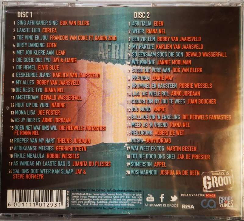 Afrikaans is Groot Vol 8 (2-CD) [New]