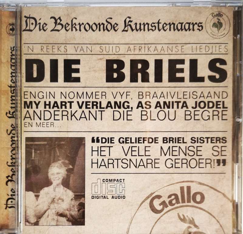 Die Briels - Die Bekroonde Kunstenaars (CD)
