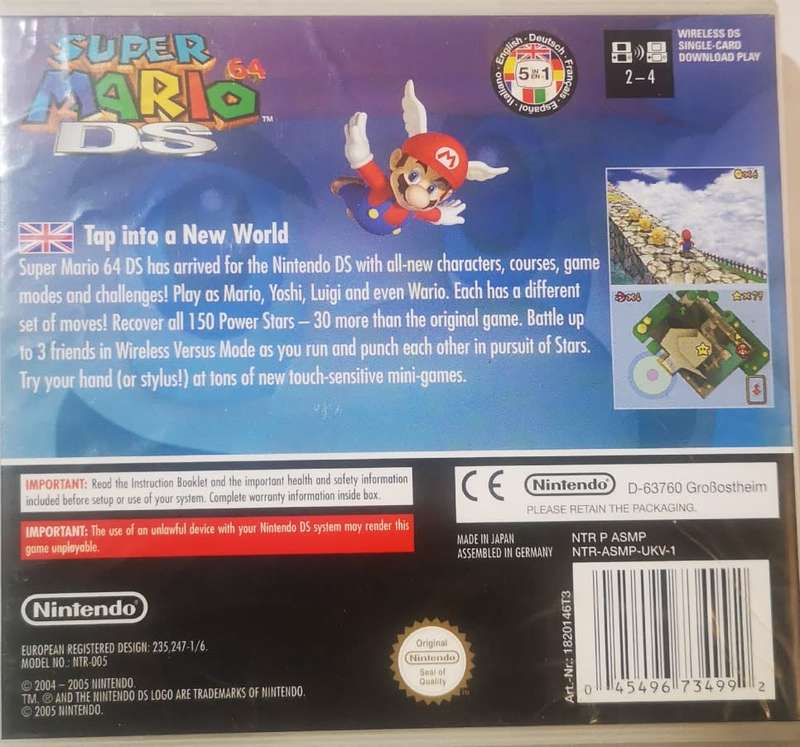 Super Mario 64 DS (Nintendo DS)