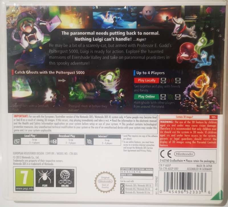 Luigi's Mansion 2 (Nintendo 3DS)