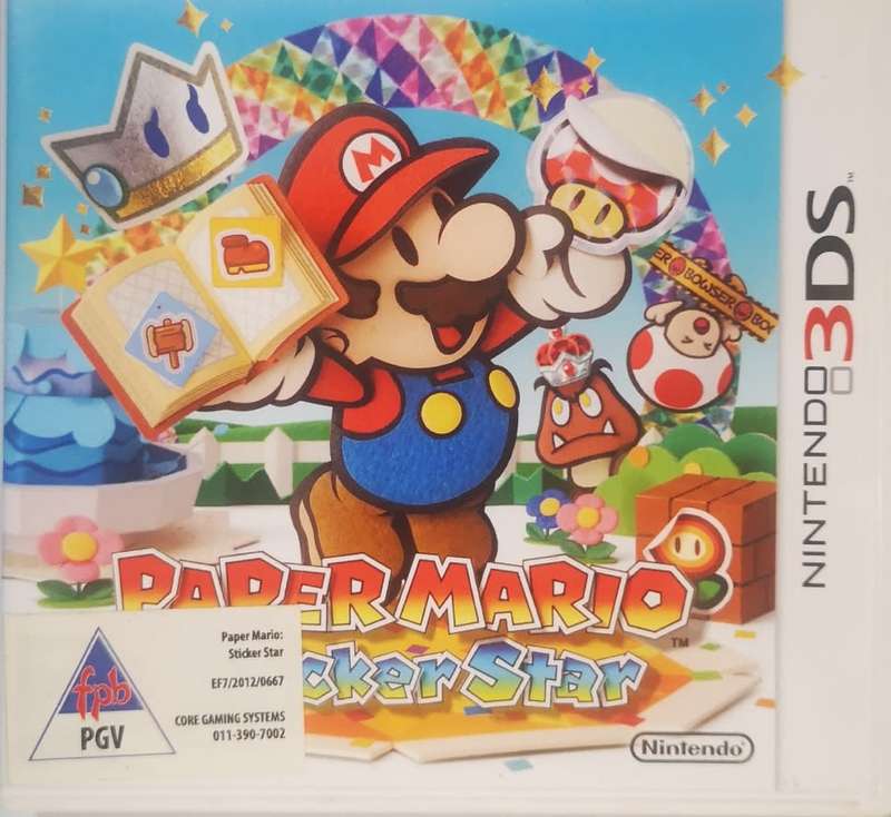 Paper Mario - Sticker Star (Nintendo 3DS)