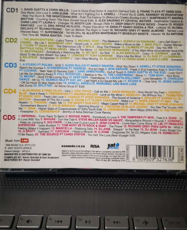 100 Best Club Anthems (5-CD)
