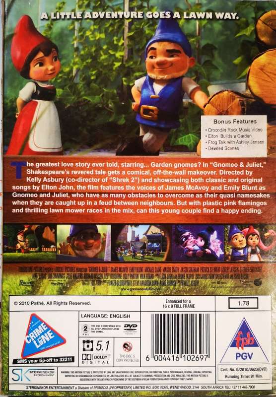 Gnomeo & Juliet (DVD)