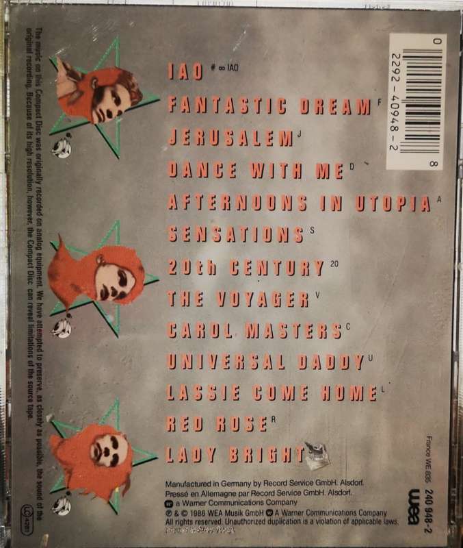 Alphaville - Afternoons in Utopia (CD)
