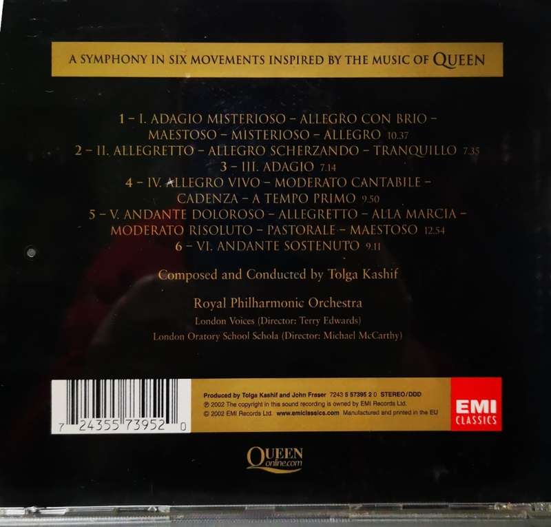 Royal Philharmonic Orchestra - The Queen Symphony (CD)