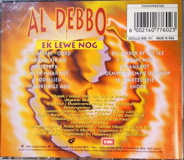 Al Debbo - Ek Lewe Nog (CD)