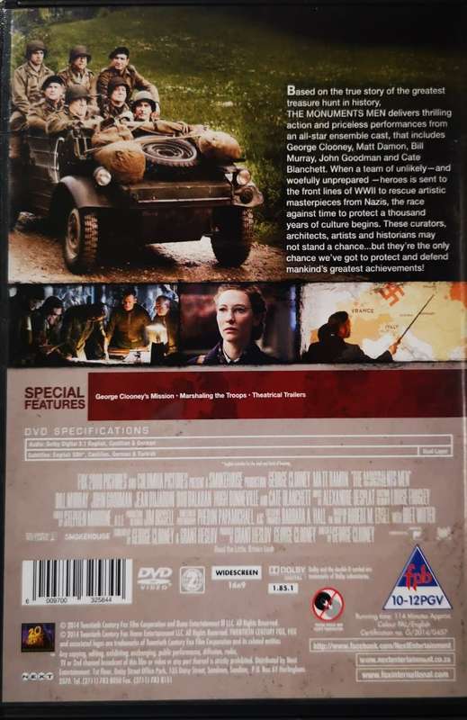 The Monuments Men (DVD)