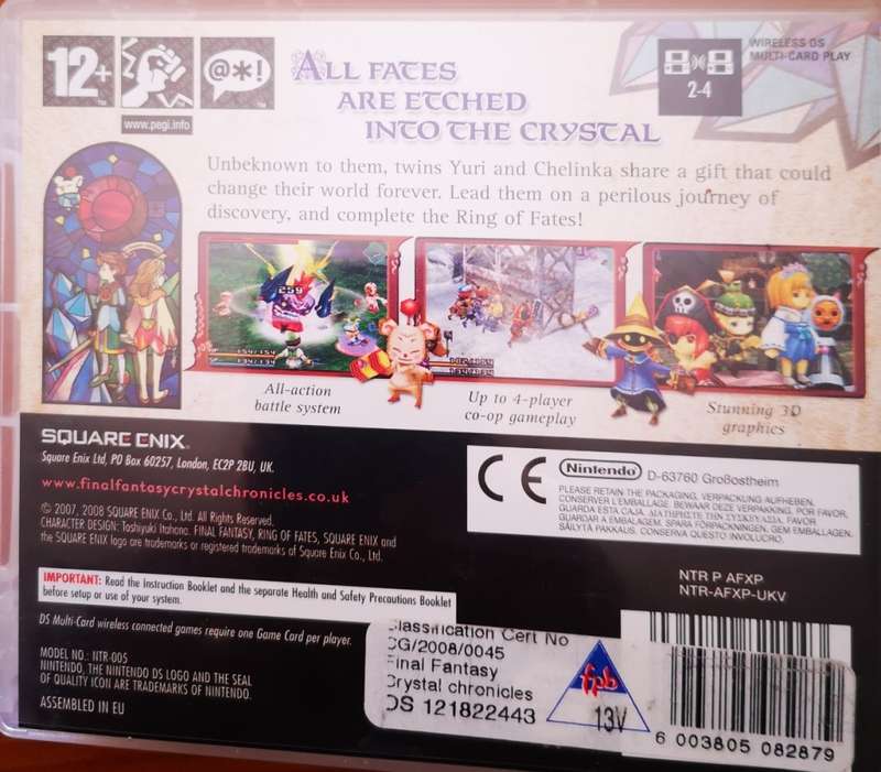 Final Fantasy - Crystal Chronicles - Ring of Fates (Nintendo DS)