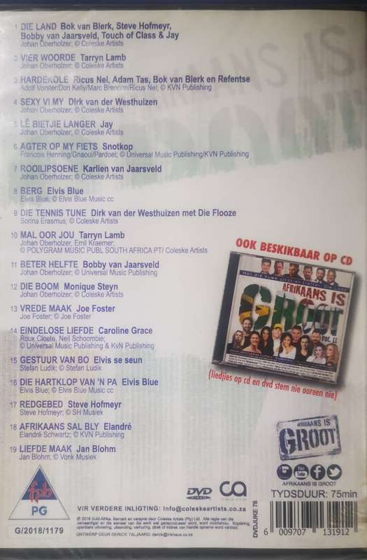 Afrikaans Is Groot Vol 11 (DVD) [New]