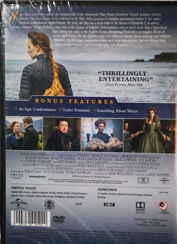 Mary Queen Of Scots (DVD) [New]