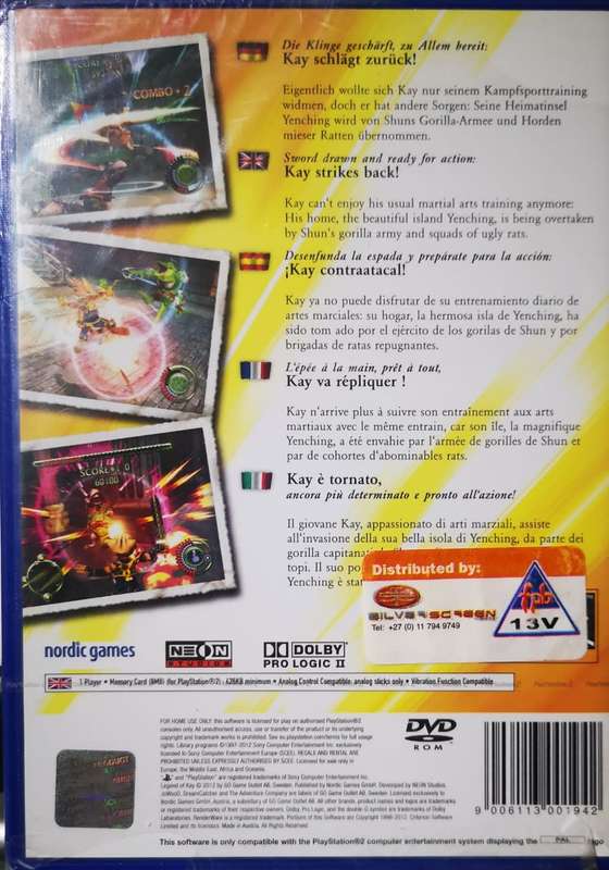 Legend of Kay (PS2) [New] Factory Sealed
