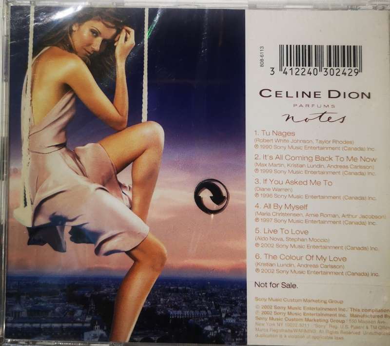 Celine Dion - Parfums Notes - A New Floral Harmony (CD) [New]