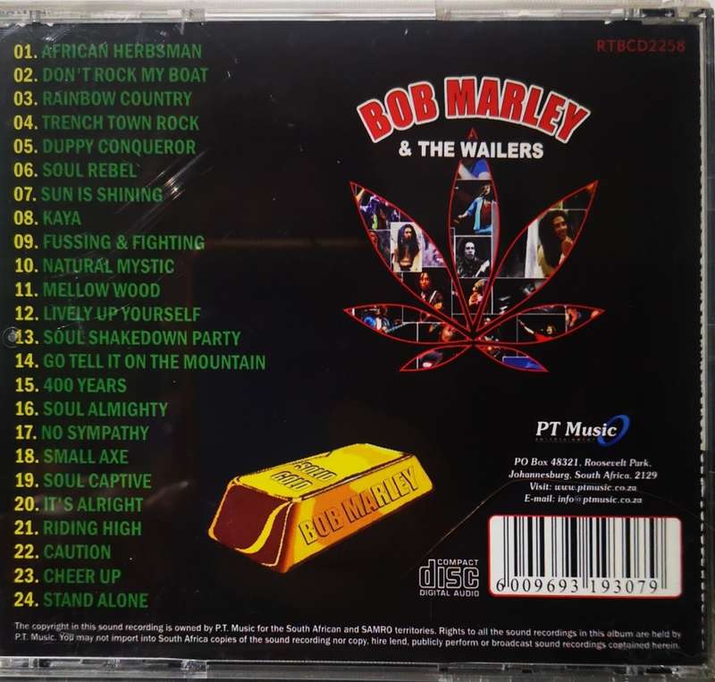 Bob Marley & The Wailers - Solid Gold - 24 Carats of (CD)