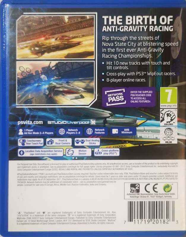 WipEout 2048 (PS Vita)