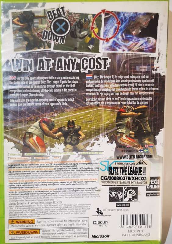 Blitz - The League II (XBOX 360)
