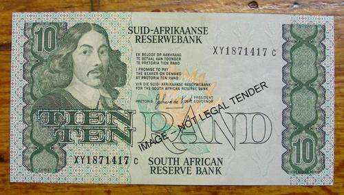 GPC de Kock R10 Replacement note  XY  UNC