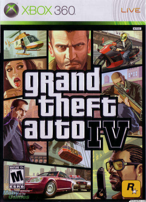 Grand Theft Auto IV GTA IV 4 (XBox 360) PAL