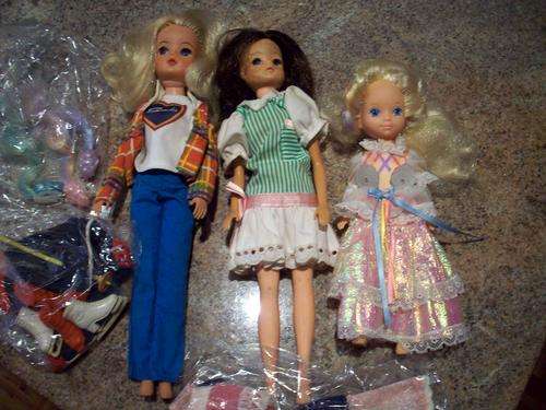 2 Sindy & Lady Lovely Locks Dolls with Accessories and Clothes