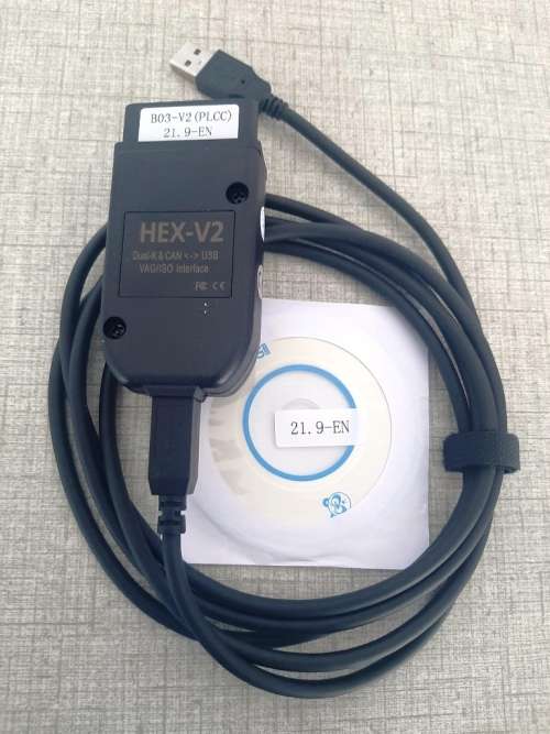 VW and AUDI VCDS HEX-V2 cables 21.9 software