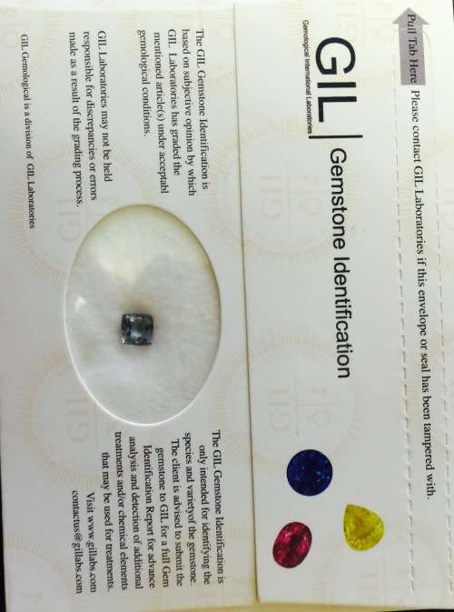 LATE START!!!! 1.44 Ct AAA "GIL" CERTIFIED VVS BLUISH VIOLET "D" BLOCK TANZANITE FREE CERTIFICATE!!