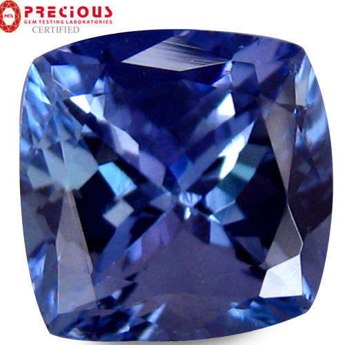 1.68ct ''PGTL'' Cert - REMARKABLE!!! 100% AAA Natural TANZANITE Bluish Violet ''FREE CERTIFICATE''