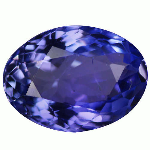 2.18 Ct AAA "HKD" CERTIFIED BLUISH VIOLET "D" BLOCK TANZANITE FREE CERTIFICATE!!