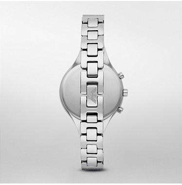 LATE START!! LADIES EMPORIO ARMANI CHRONOGRAPH WATCH AR7389 ##BRAND NEW##