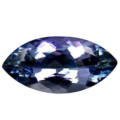 1.66Ct TERRIFIC FLASHING TOP PALE VIOLET 100% NATURAL TANZANITE GEMSTONES !!