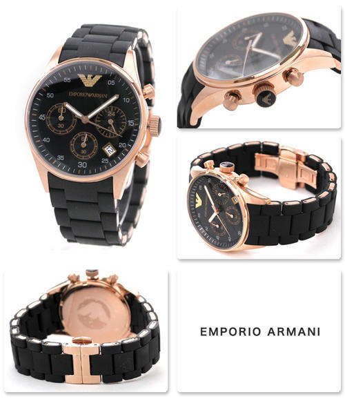 LADIES EMPORIO ARMANI CHRONOGRAPH WATCH AR5906 ##BRAND NEW##