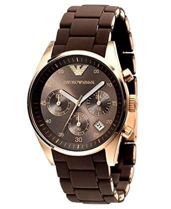 LADIES EMPORIO ARMANI CHRONOGRAPH WATCH AR5891 ##BRAND NEW##