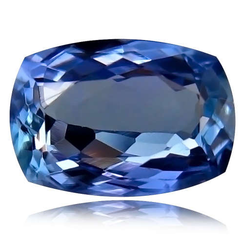 1.69 ct TOP MOST BOWLING TOP BLUISH VIOLET 100% NATURAL TANZANITE LOOSE GEMSTONE