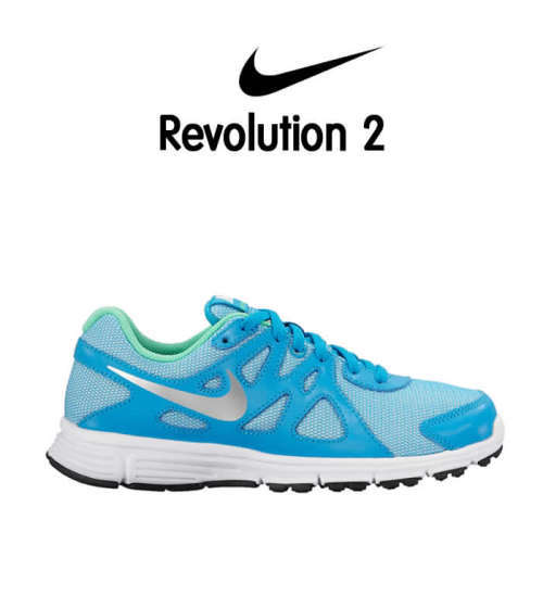 FREE COURIER SHIPPING TO DOOR!! Original Womens Nike Revolution 2 (GS) - 555090 405