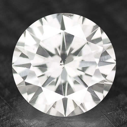 ***CERTIFIED***0.26CT NATURAL SPARKLING RARE WHITE 'K' ROUND CUT DIAMOND +-SI1