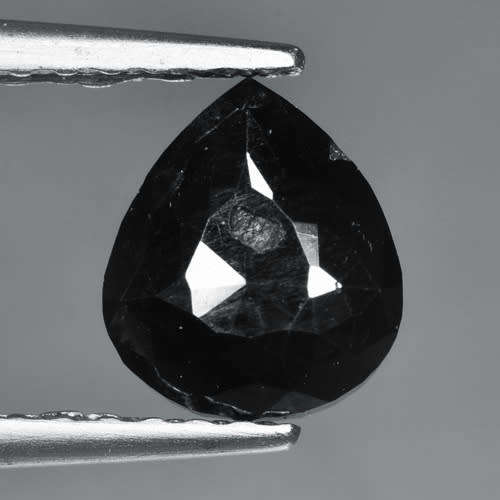 ***SEE VIDEO***0.58CT NATURAL SPARKLING RARE FANCY BLACK COLOR ROUND CUT DIAMOND I1+-