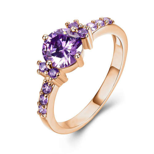Sophisticated Stylish Simulated Diamond Ring