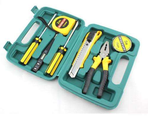 Household Gift kit Combination Tool Sets 8 Pcss Of Household Tool Set Hardware Tools Factory Direct