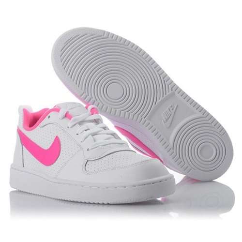 Nike Court Borough Low (Gs) - 845104 100 - Size 4 Only!! (Uk Size = Sa Size)
