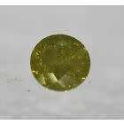 **IGL CERTIFIED R18628**0.75CT ENHANCED NATURAL RARE YELLOW ROUND CUT DIAMOND I1+-