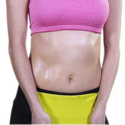 Women Neoprene Body Shaper Slimming Waist Trainer Trimmer Corset Slim Belt - MEDIUM