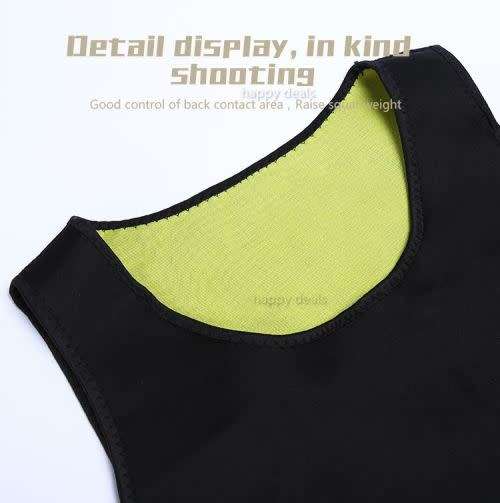 Hot Shapers Shirt Stretch Slimming Vest Body Shaper Tops Training Vests