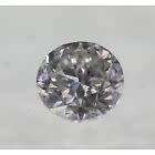 **IGL CERTIFIED R12716**0.51CT ENHANCED NATURAL WHITE 'G' ROUND CUT DIAMOND Si2+-
